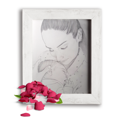 Portrait maman, bebe, Faiye B - Artiste Portraitiste, Portraits dessins fait-main d'enfants et d'animaux & illustrations à l’aquarelle. Portrait maman, bebe, Faiye B - Artiste Portraitiste, Portraits dessins fait-main d'enfants et d'animaux & illustrations à l’aquarelle.